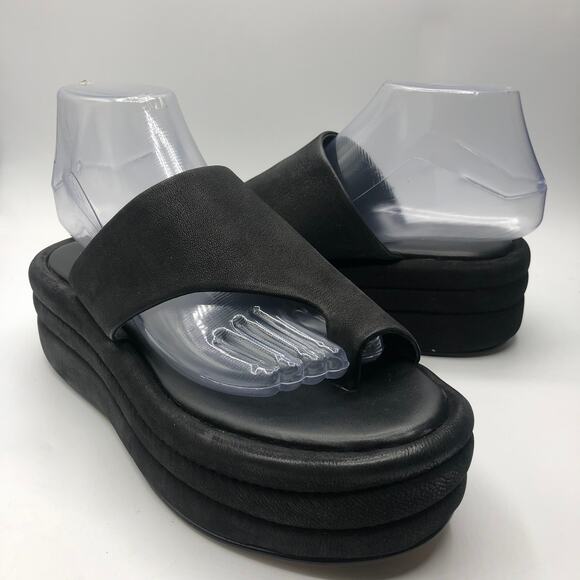 Free People Hayes Flatform Sandals Black Size EU 39 / US 9 - Picture 8 of 11